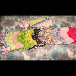 Cloth Pocket Diapers with inserts and sprayer